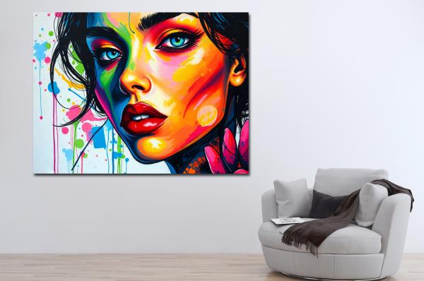 abstraktes pop art kaufen originalwerk -Peggy Liebenow